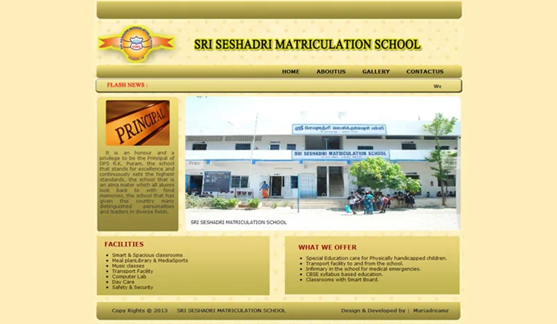 Sri Seshadri Matriculation School